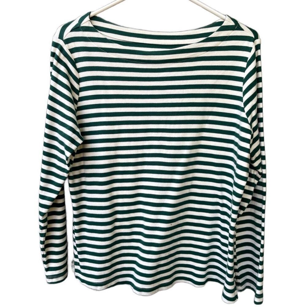 Appleseeds size medium relaxed fit boxy 100% cotton round neck line long sleeve